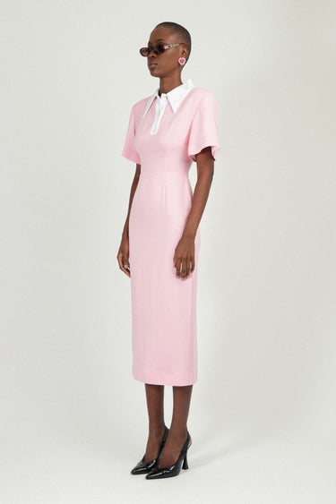 Polo Dress in Sable