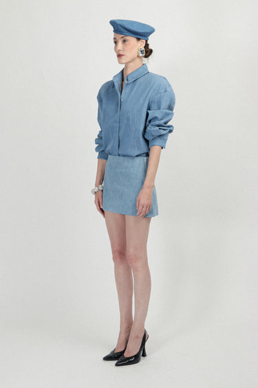 Signature Raglan Oversized Shirt
