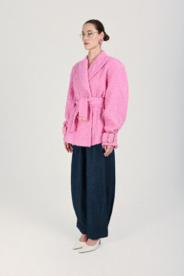 Tweed Signature Short Trenchcoat