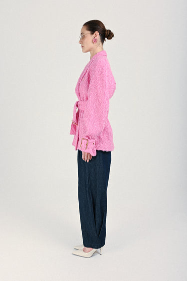 Tweed Signature Short Trenchcoat