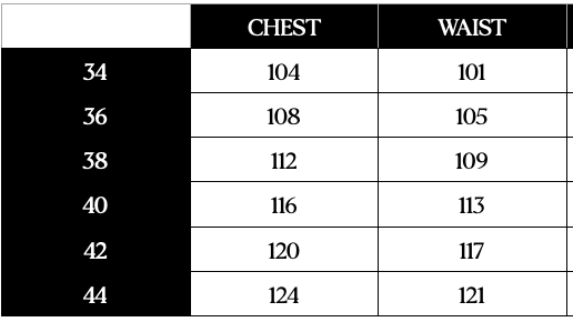 Size guide