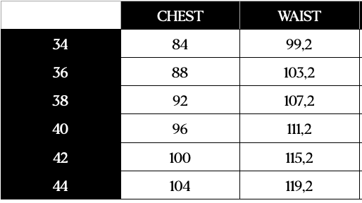 Size guide