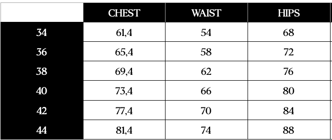 Size guide