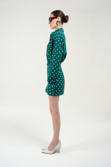 Polka Dots Signature Raglan Oversized Shirt