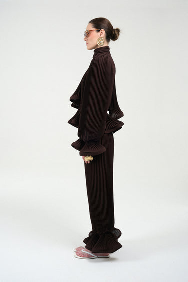 Pleated Balloon Pants