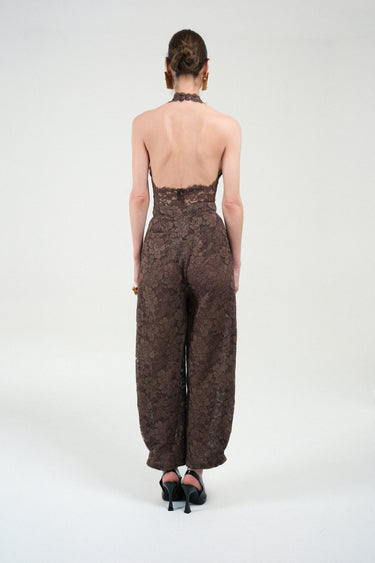 Lace Carrot Pants