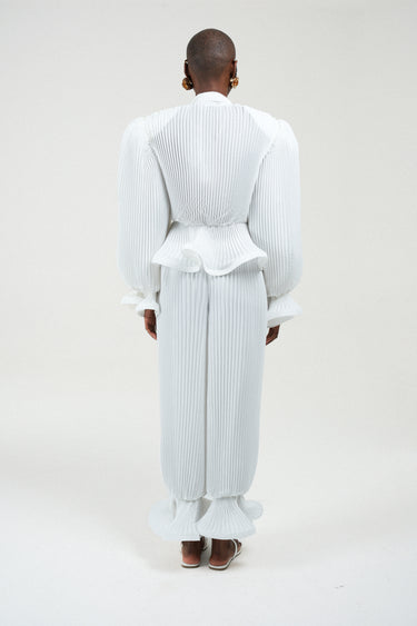 Pleated Balloon Pants