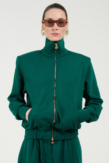 Straight Bomber with Zip