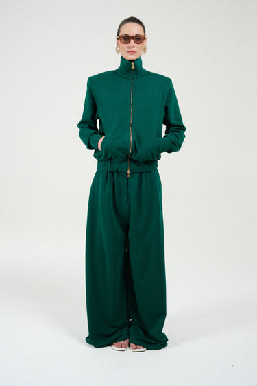 Straight Bomber with Zip