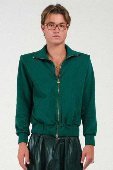 Straight Bomber with Zip