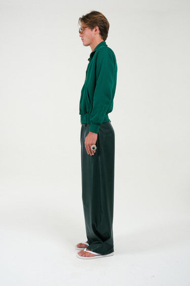 Straight Bomber with Zip