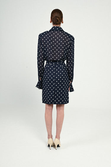 Polka Dots Midi Skirt