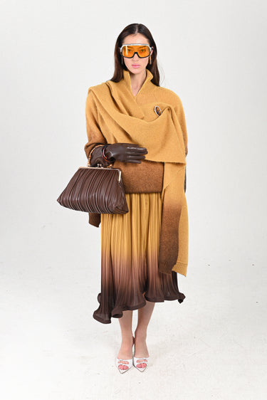 Mohair Degrade Jumper with Zip