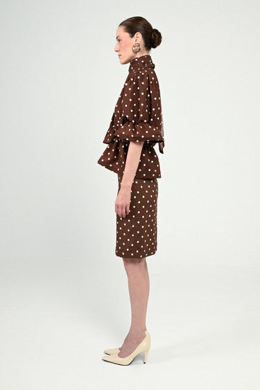 Polka Dots Puffy Shirt