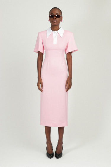 Polo Dress in Sable