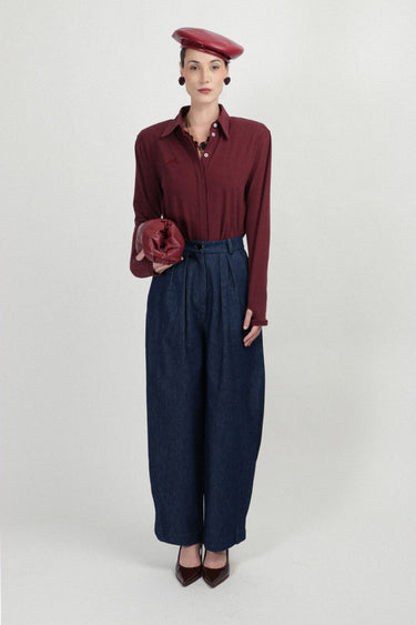 Denim Carrots Pants
