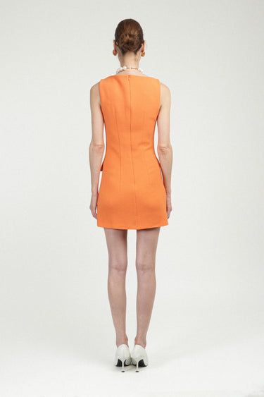 wool mini dress Check Wool Mini Dress Petite Chrie