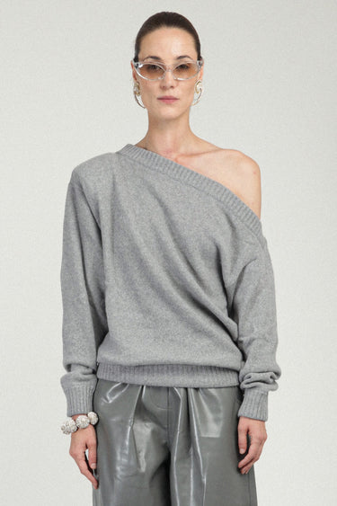 Asymmetrical Cashmere Sweater
