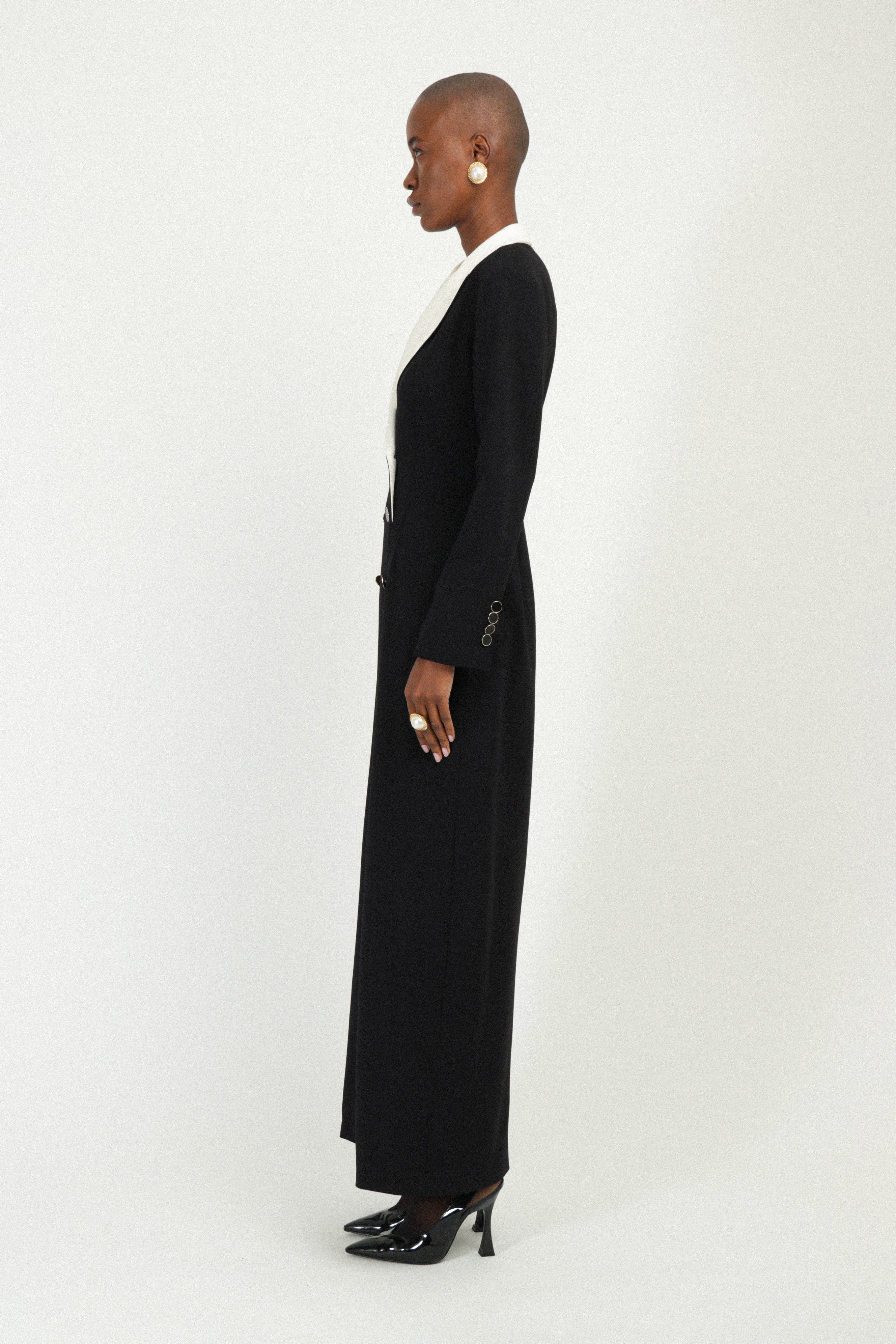 Long Tuxedo Dress Rowen Rose Long Tuxedo Dress Rowen Rose