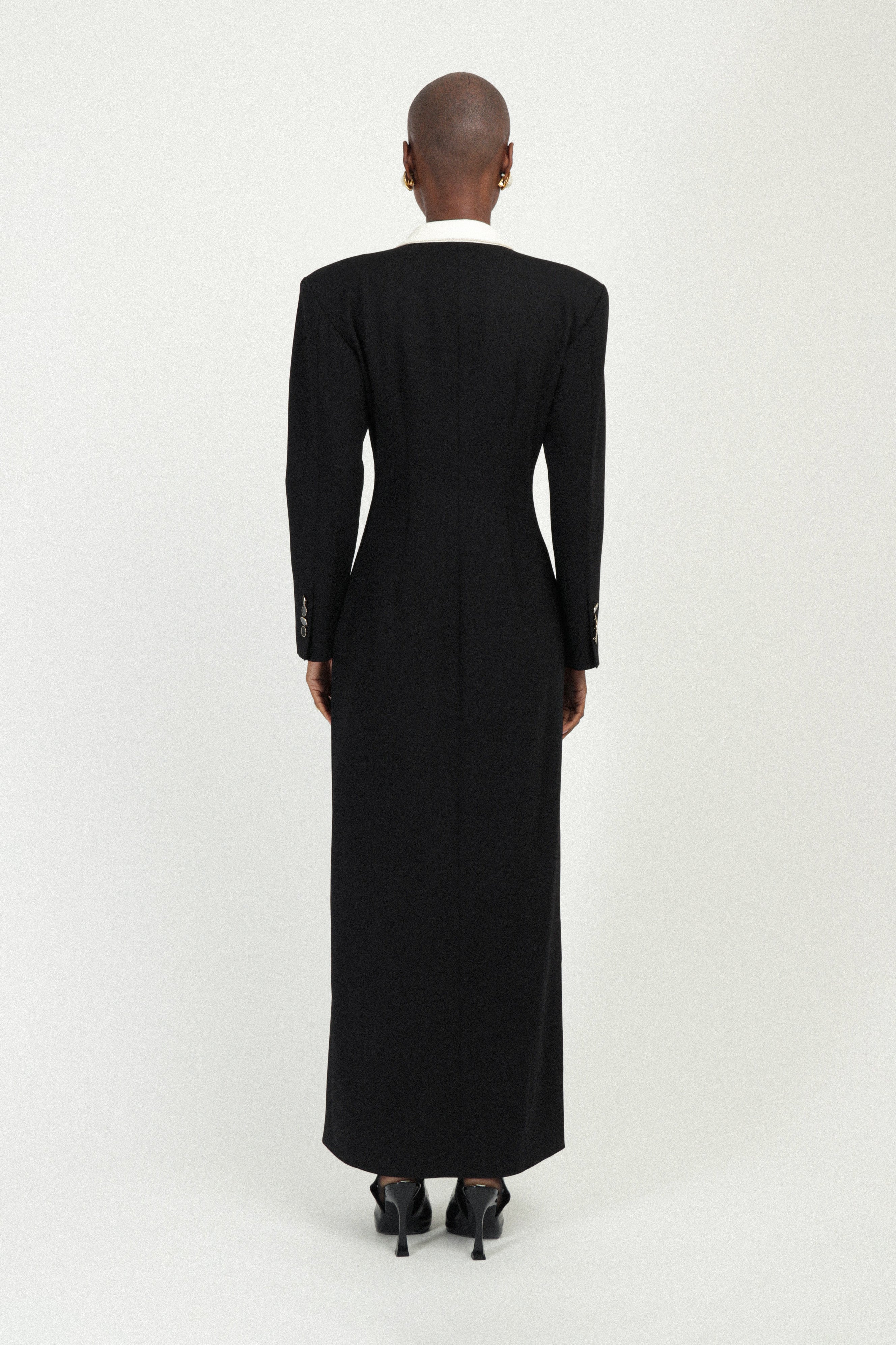 Long Tuxedo Dress Rowen Rose Long Tuxedo Dress Rowen Rose
