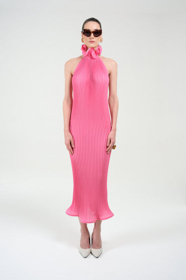 pleated turtleneck dress & OTHER STORIES Turtleneck Pleated Mini Dress
