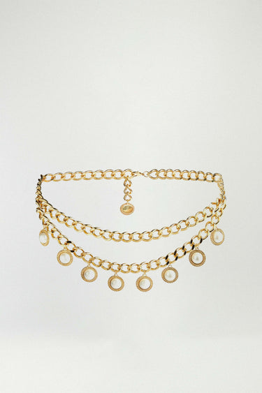 Gold Double Chain Belt